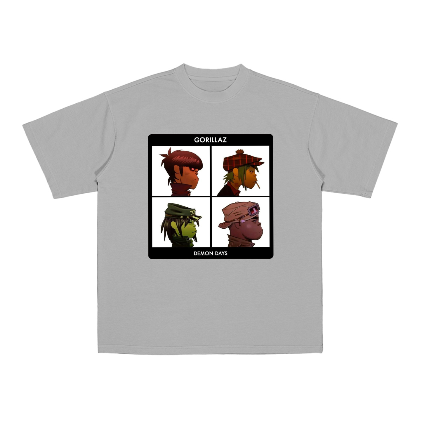 Gorillaz Demon Days  Cotton Unisex T-shirt
