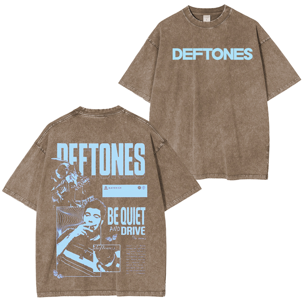 Deftones Band Washed Unisex T-Shirt