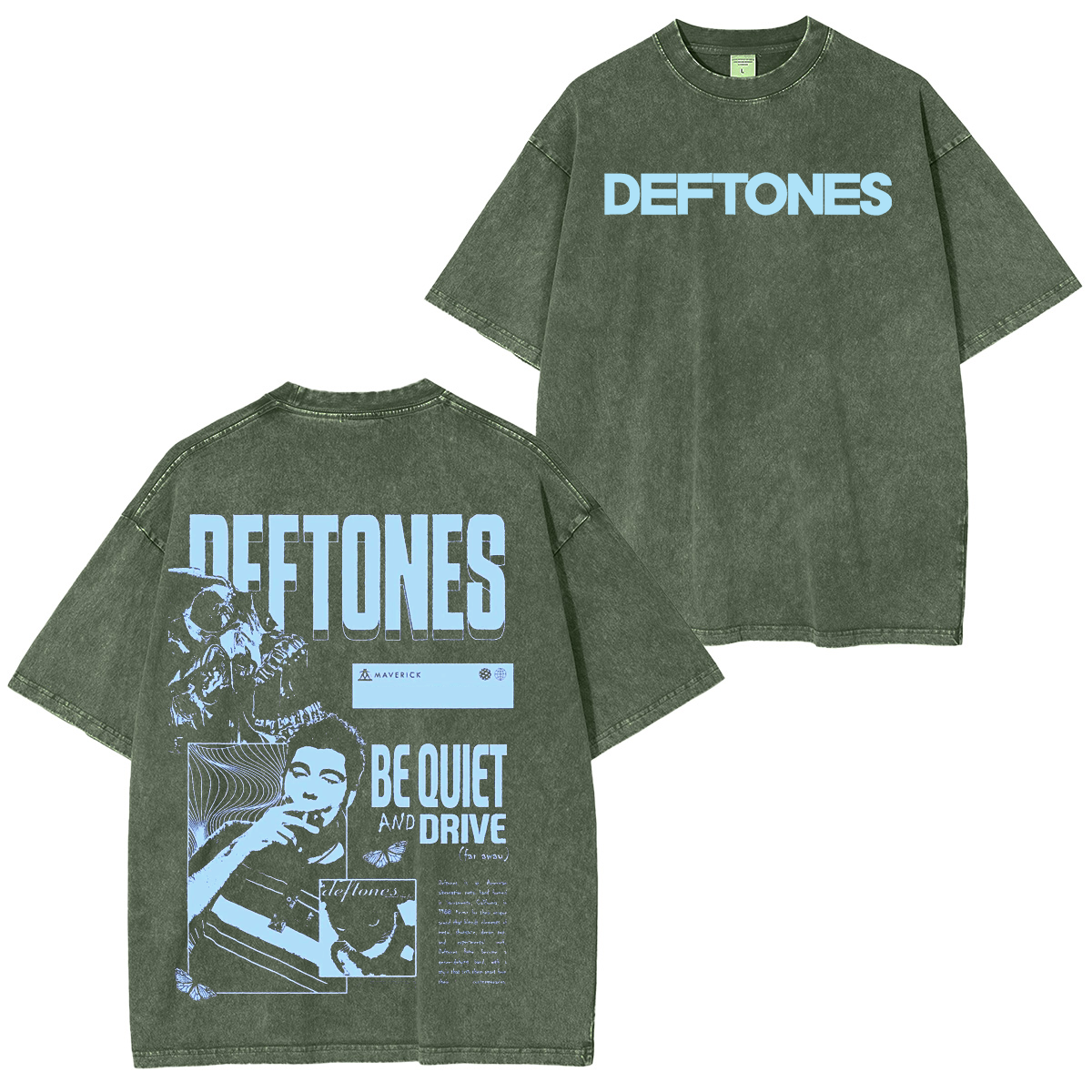 Deftones Band Washed Unisex T-Shirt