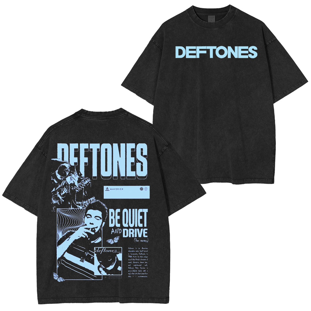 Deftones Band Washed Unisex T-Shirt