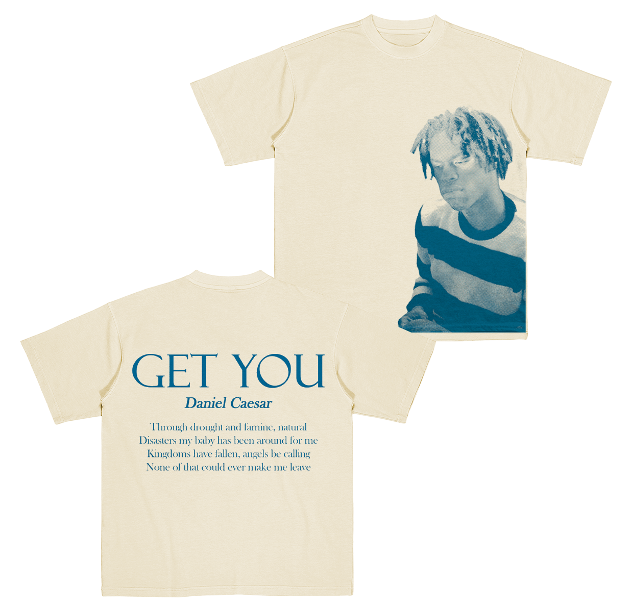DANIEL CAESAR "GET YOU"Cotton Unisex T-shirt