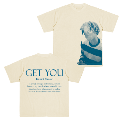 DANIEL CAESAR "GET YOU"Cotton Unisex T-shirt