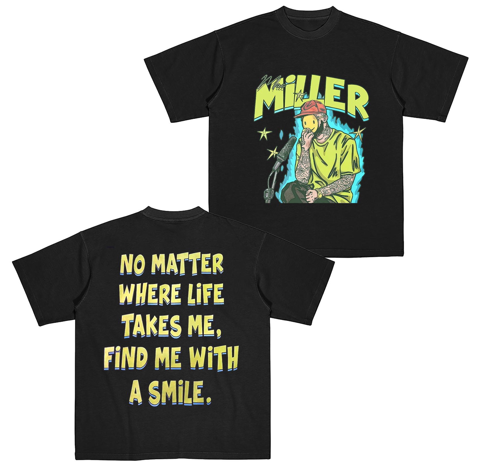 Mac Miller Quote Cotton Unisex T-shirt