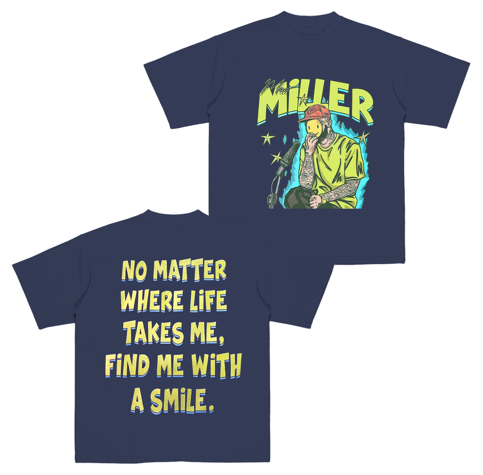 Mac Miller Quote Cotton Unisex T-shirt