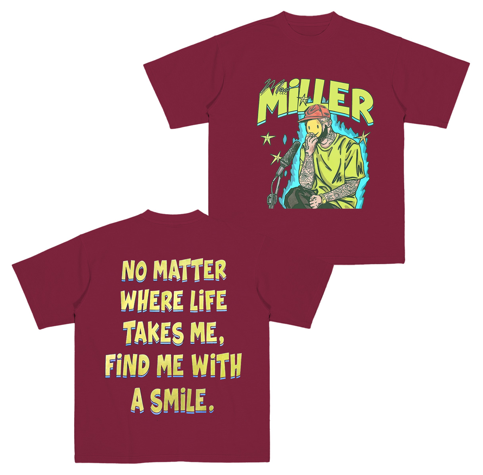 Mac Miller Quote Cotton Unisex T-shirt