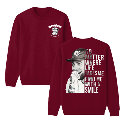 Mac Miller Unisex Cotton Creneck Sweatshirt