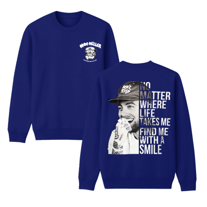 Mac Miller Unisex Cotton Creneck Sweatshirt