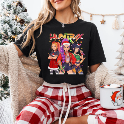 Kpop Demon Hunters Christmas Unisex T-shirt/Crewneck/Hoodie