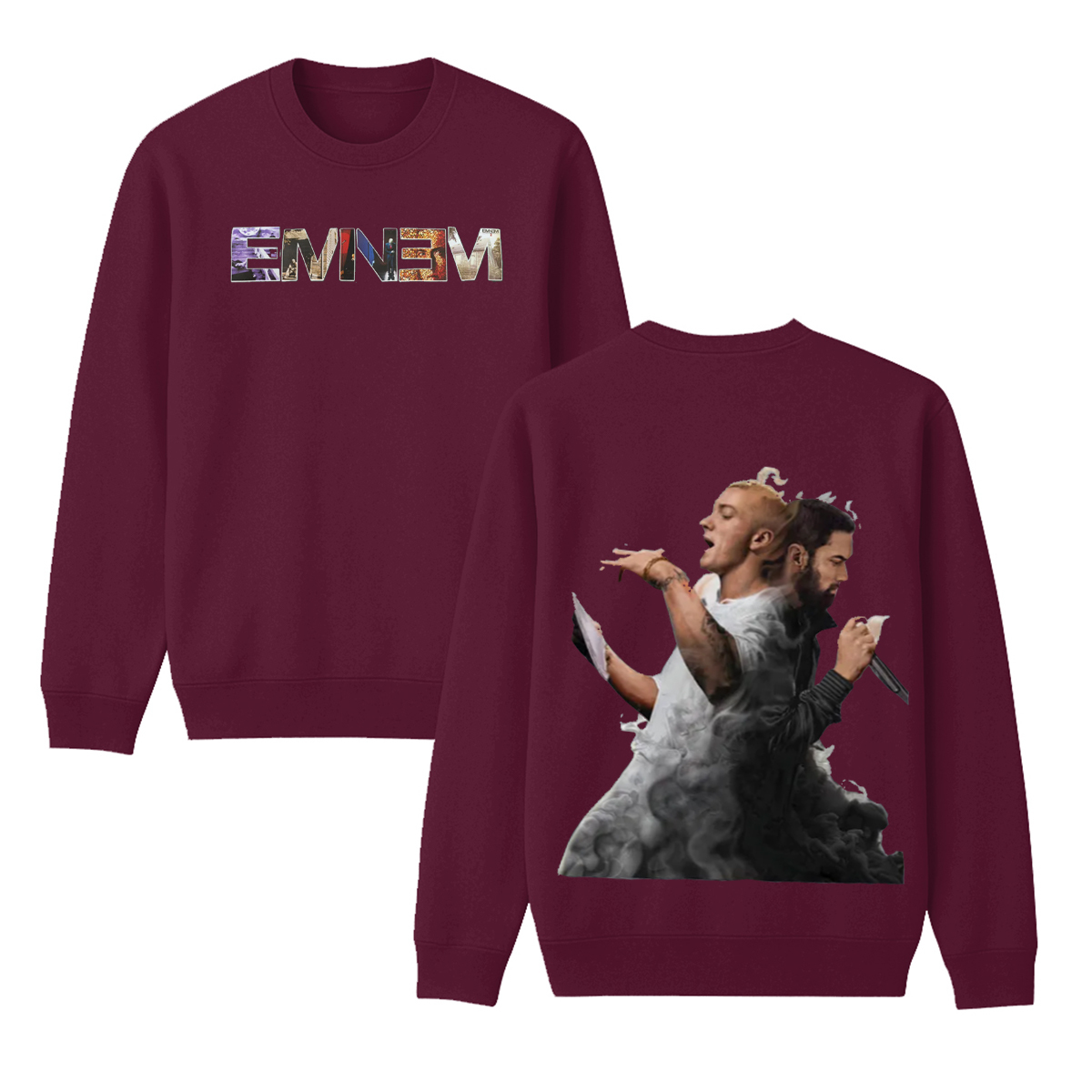 Eminem Unisex Cotton Creneck Sweatshirt