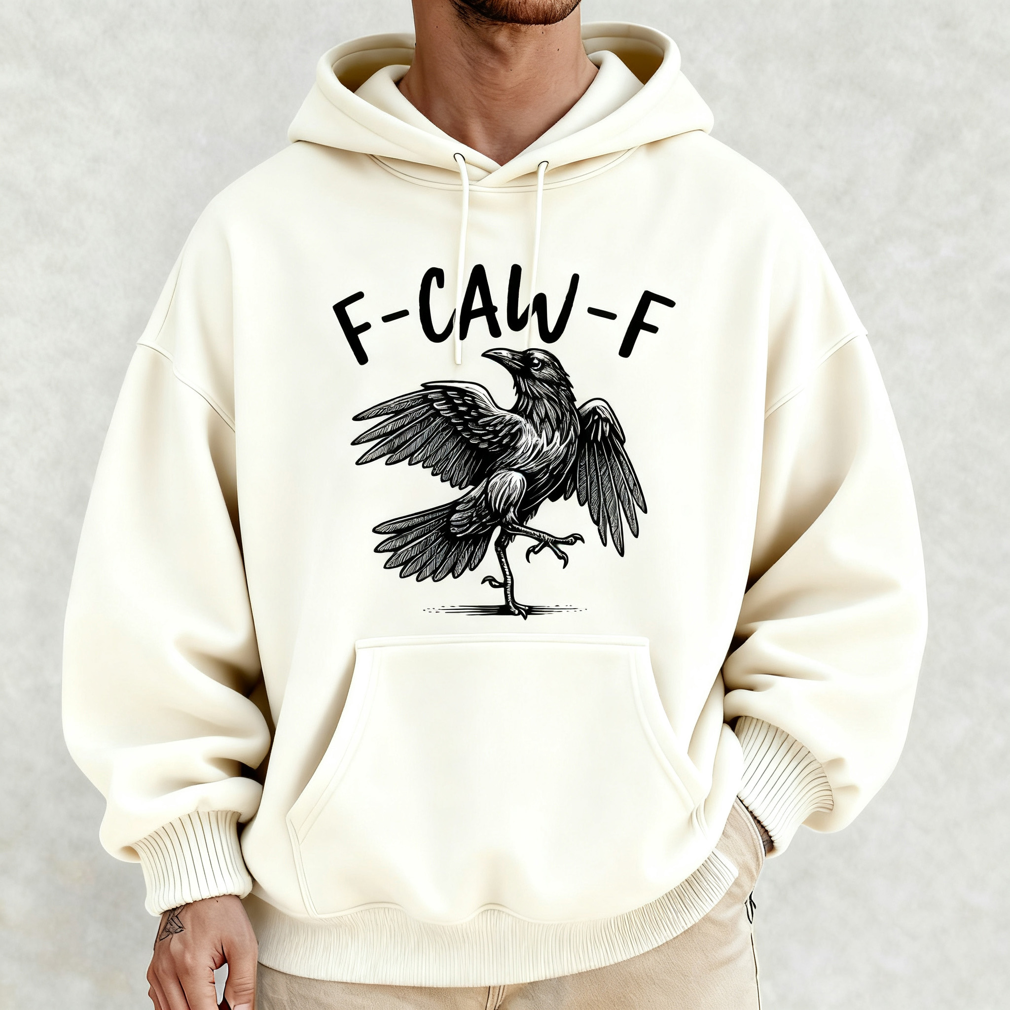 F-Caw-F Funny Crow Unisex T-shirt/Crewneck/Hoodie