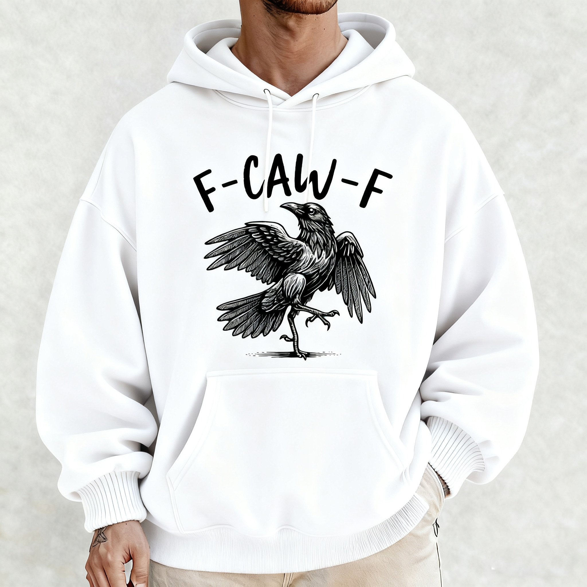 F-Caw-F Funny Crow Unisex T-shirt/Crewneck/Hoodie