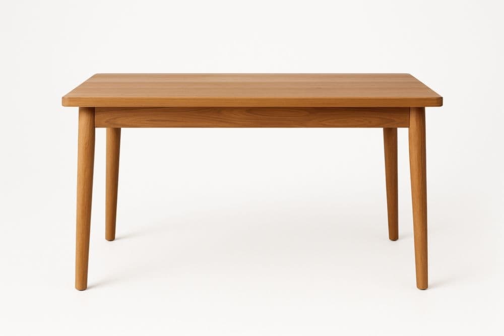 Tavolo da pranzo in legno massello rettangolare 120cm x 80cm x 75cm-Baronilta