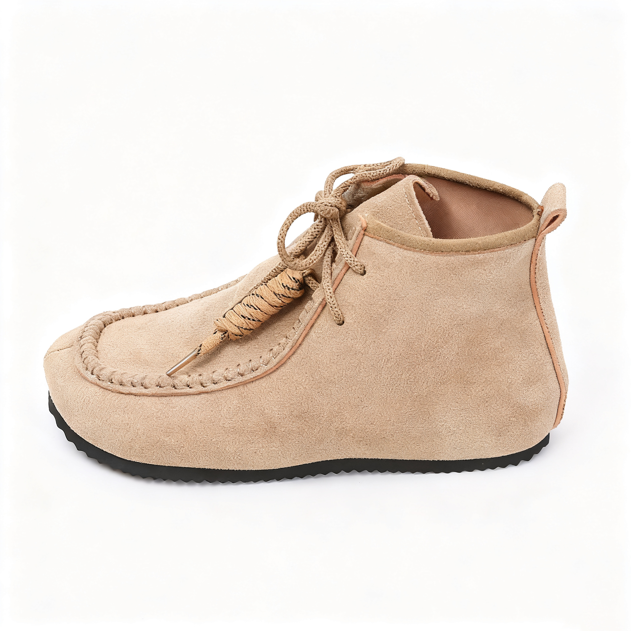 Women's Low-Cut Chelsea Boots - Flat Heel British Style