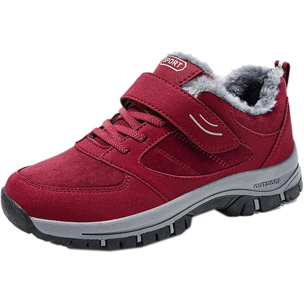 Mountain Climbing Shoes, Snow Shoes, Women's, Prevention, Non-slip, Thermal Shoes, Fleece Lined