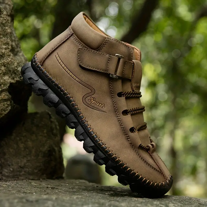 ??Mid Year Sale 50% Off?? Men's Fashionable Wear-resistant Non-slip Stitching Handmade Orthopedic Boots