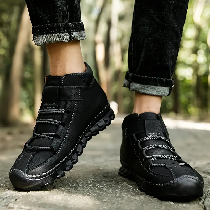 ??Mid Year Sale 50% Off?? Men's Fashionable Wear-resistant Non-slip Stitching Handmade Orthopedic Boots