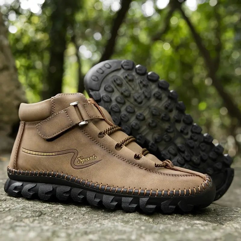 ??Mid Year Sale 50% Off?? Men's Fashionable Wear-resistant Non-slip Stitching Handmade Orthopedic Boots