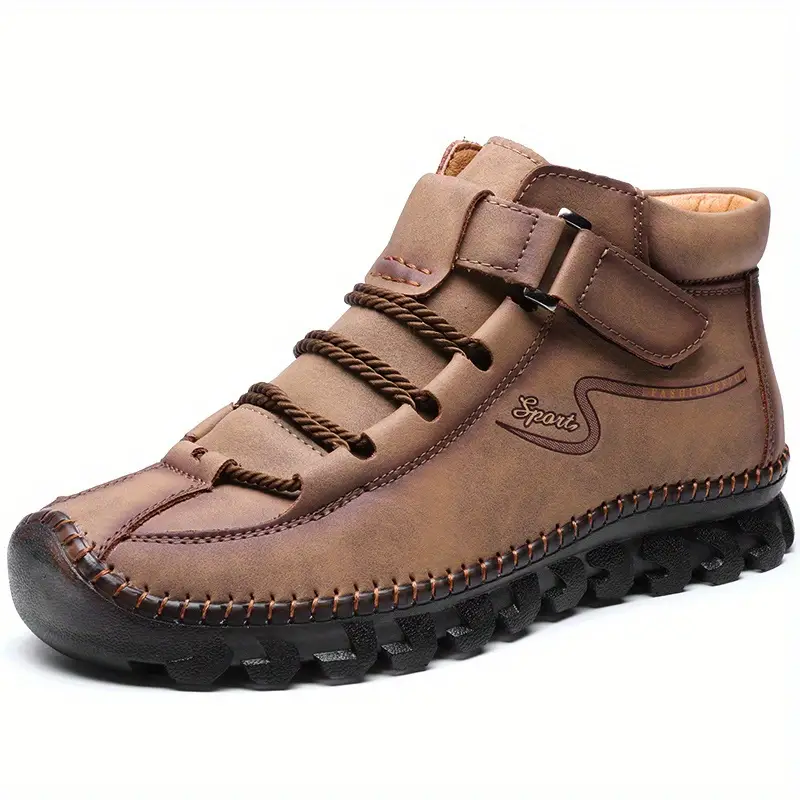 ??Mid Year Sale 50% Off?? Men's Fashionable Wear-resistant Non-slip Stitching Handmade Orthopedic Boots