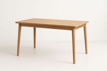 Table à manger rectangulaire en bois de chêne140x70x75 cm(L×l×H)