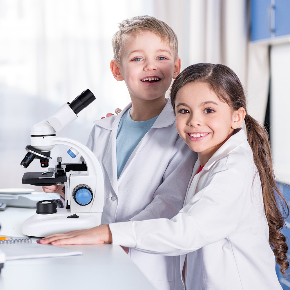 Krovian Studentmikroskop 21XP (LED-belysning)