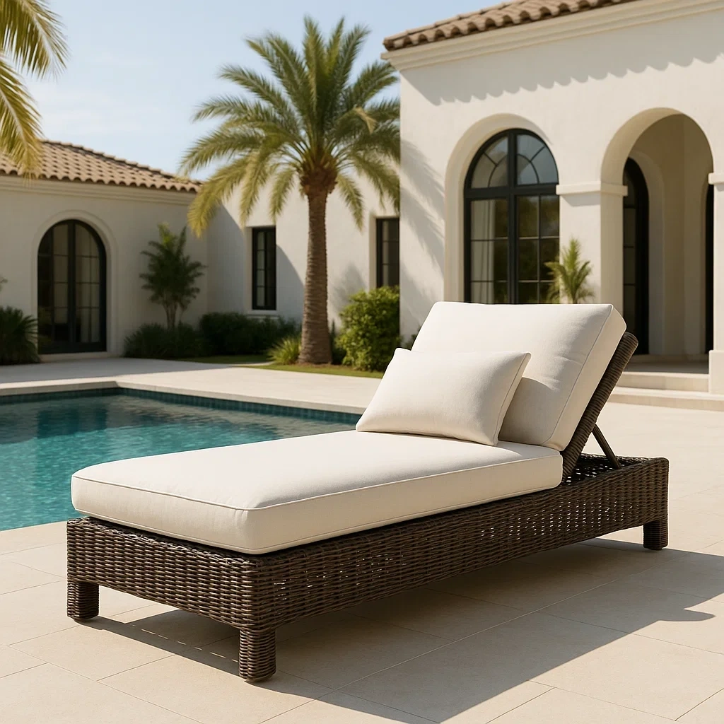 Salon de jardin,Chaises longues d'extérieur