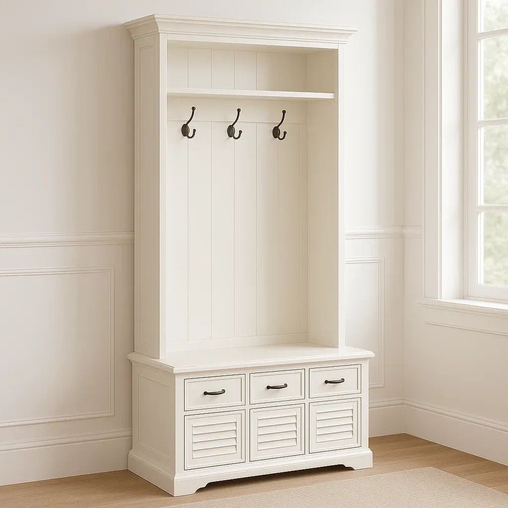Meubles d'entrée,Meubles d'entrée avec porte-manteau