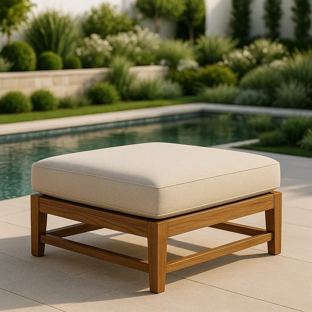 Salon de jardin,Repose-pieds d'extérieur