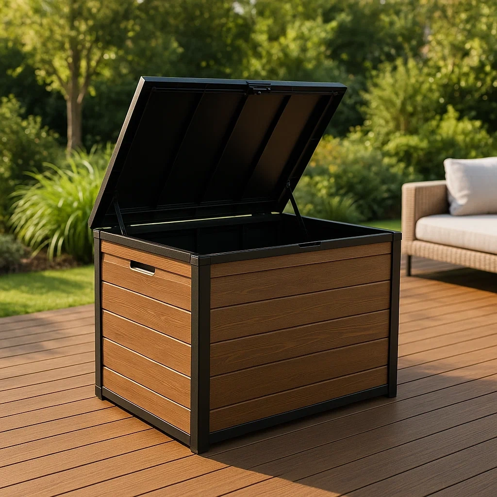 Rangement de jardin,Coffre de rangement extérieur