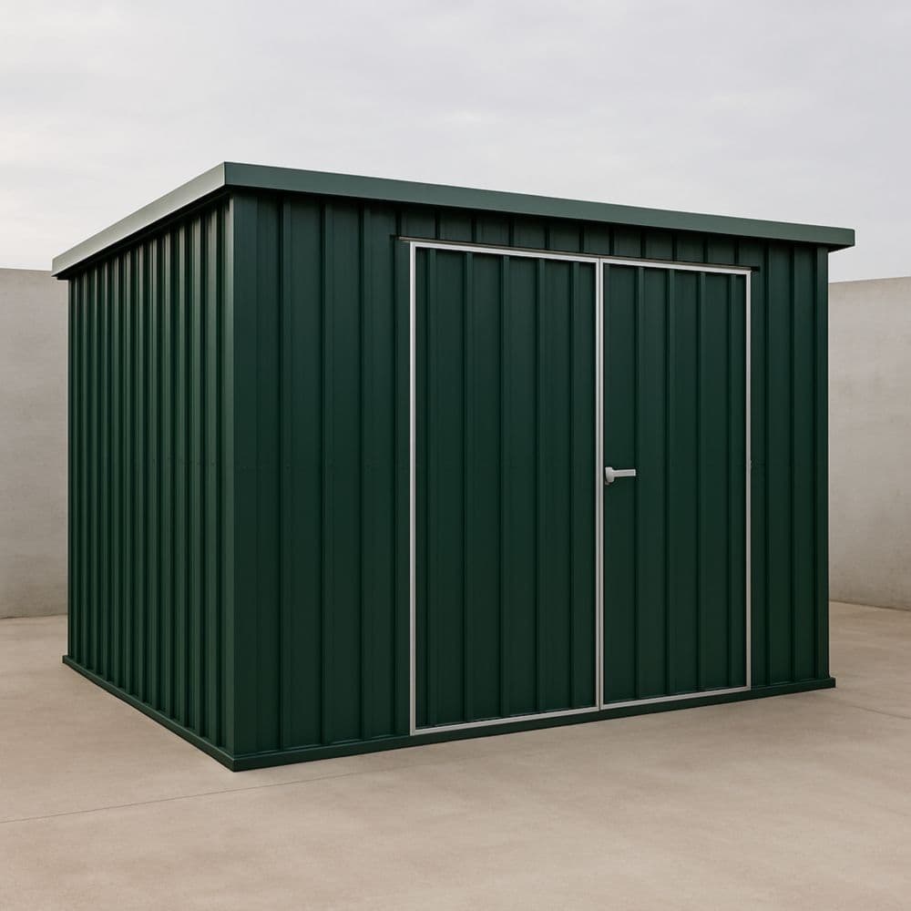 Capanno da Giardino in Acciaio zincato 245x210x195cm Verde-Renolivro