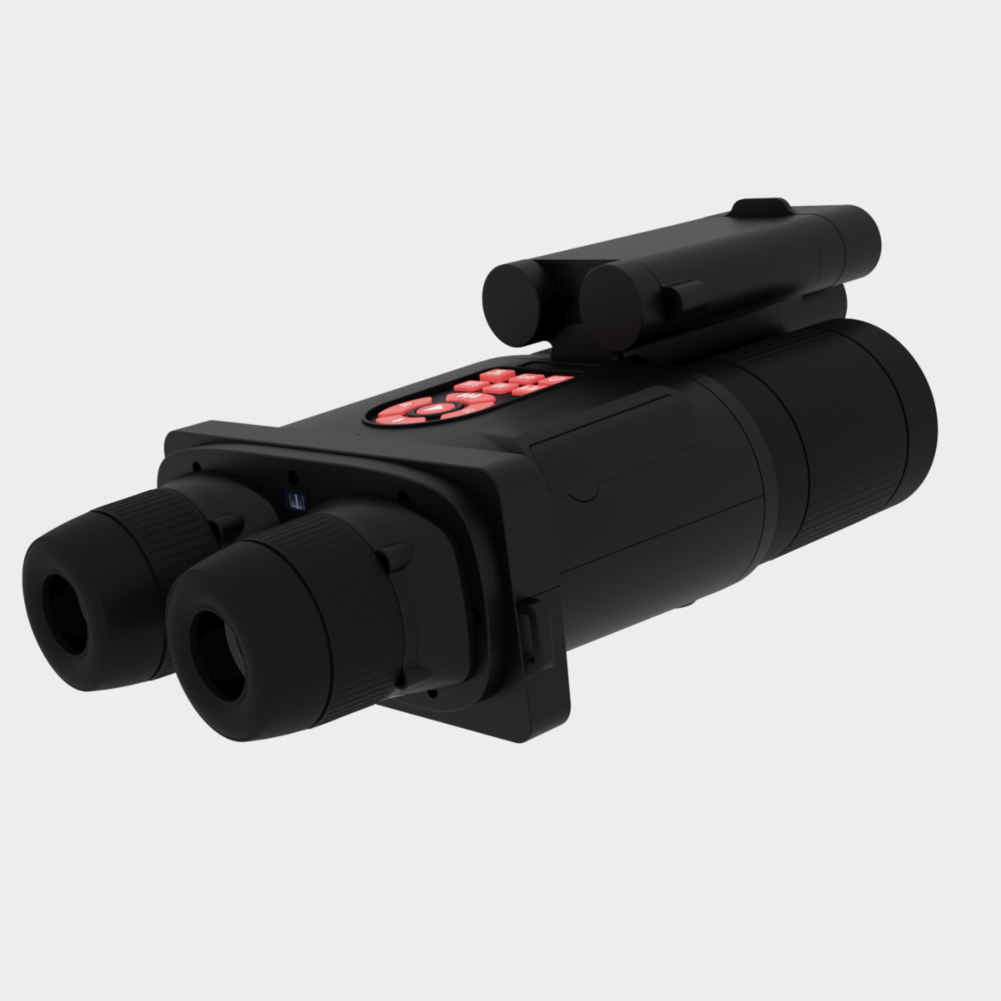 H&C T105SH Discover Series Manual Focus Digital Binoculars 8-80X High Power 52mm Objective Lens Low Light Full Color Night Vision (IR) GPS/Compass Professional Outdoor Hunting Surveillance Navigation