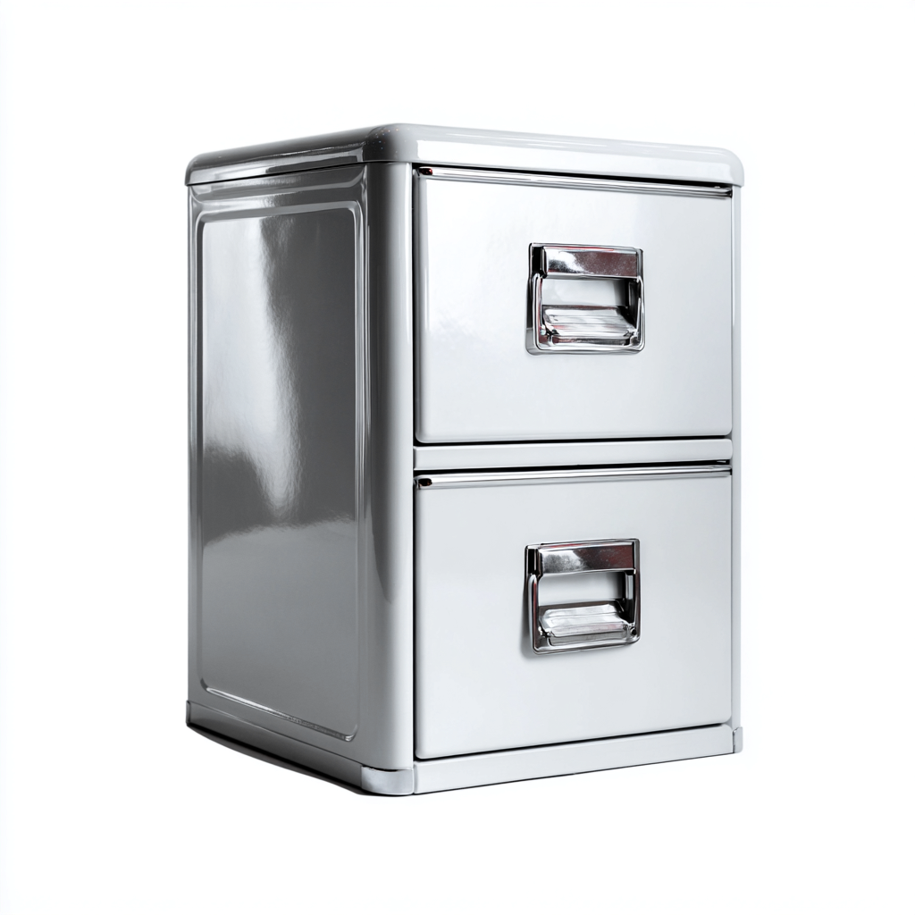 Armadio per ufficio metallo 40x45x60 cm - bianco - mobile archivio-Abodeosa