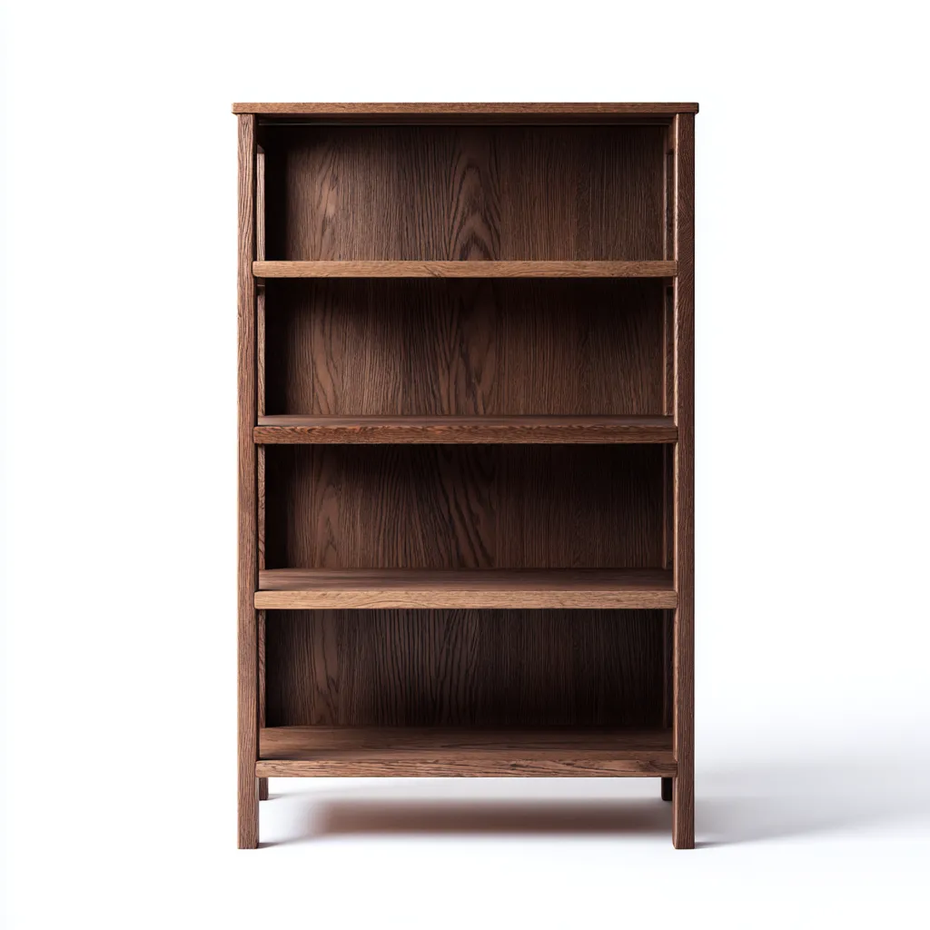Libreria legno 80x30x150 cm marrone - design moderno-Abodeosa