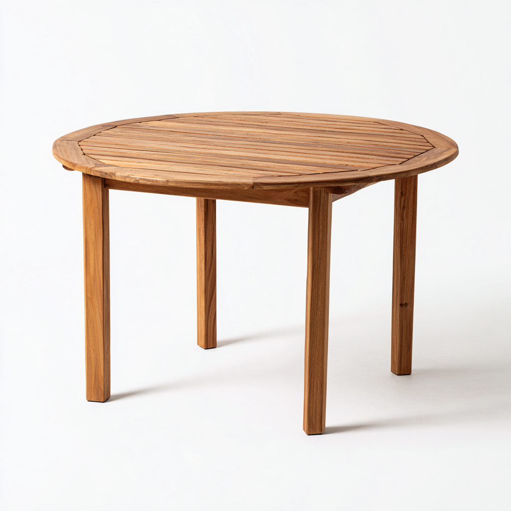 Tavolo da giardino Legno 100x100x75 cm Marrone Design classico-Abodeosa