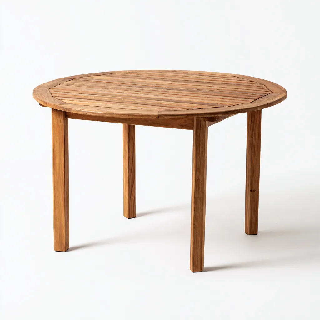 Tavolo da giardino Legno 100x100x75 cm Marrone Design classico-Abodeosa