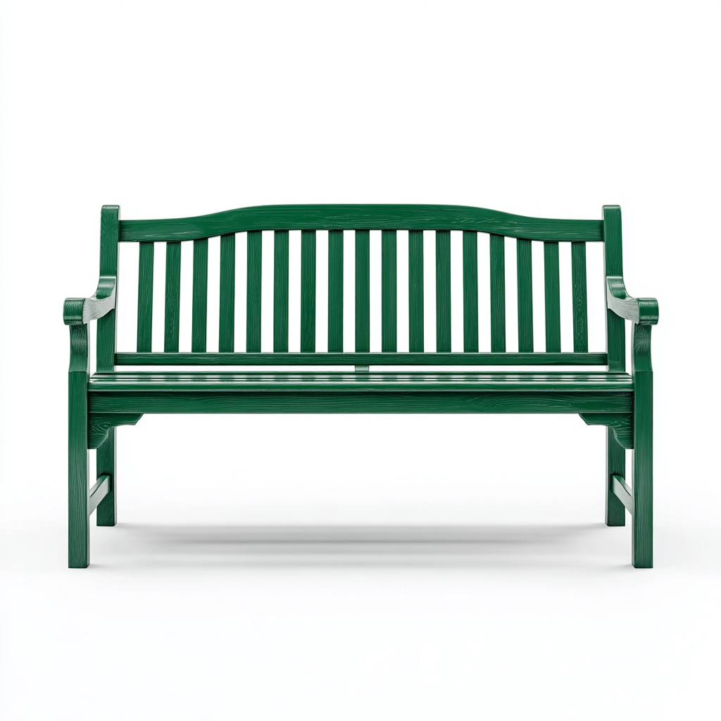 Panche da giardino Legno 120x60x90 cm Verde Design classico-Abodeosa