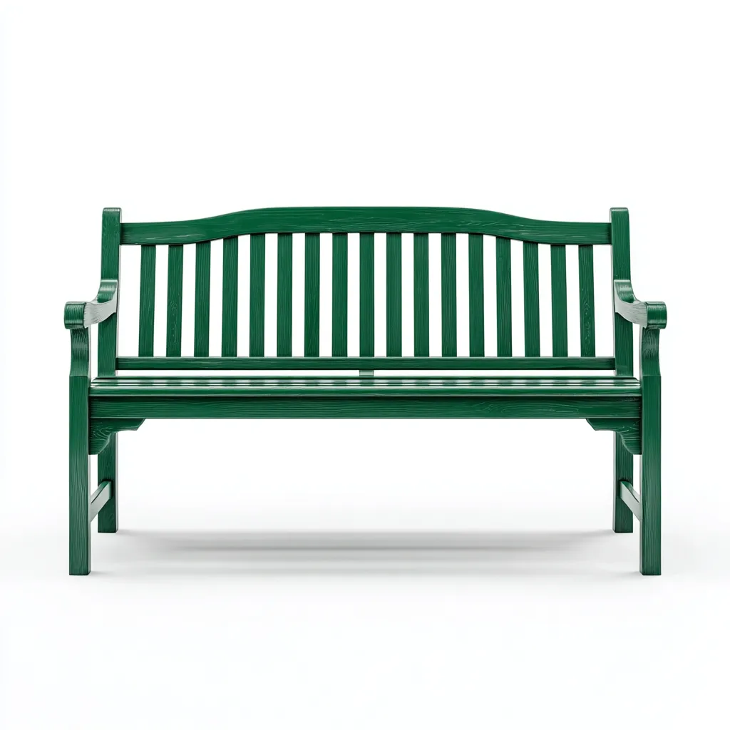 Panche da giardino Legno 120x60x90 cm Verde Design classico-Abodeosa