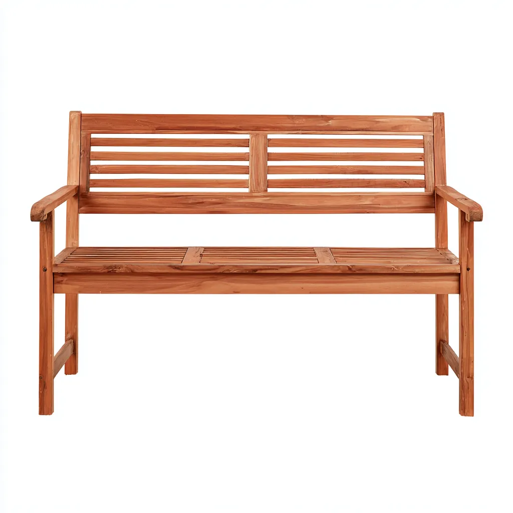 Panche da giardino legno 125x60x90 cm marrone per esterni design classico-Abodeosa