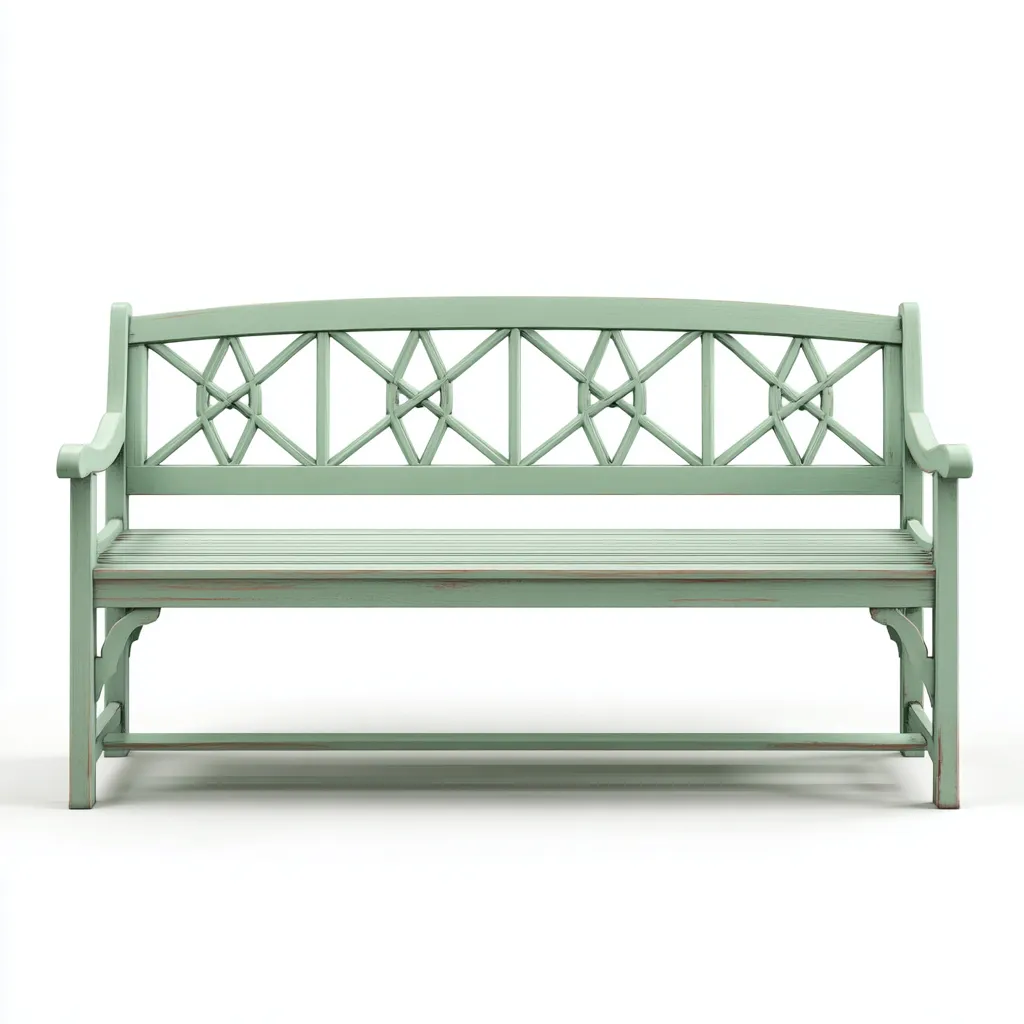 Panche da giardino legno 145x62x92 cm - verde chiaro - design decorativo-Abodeosa