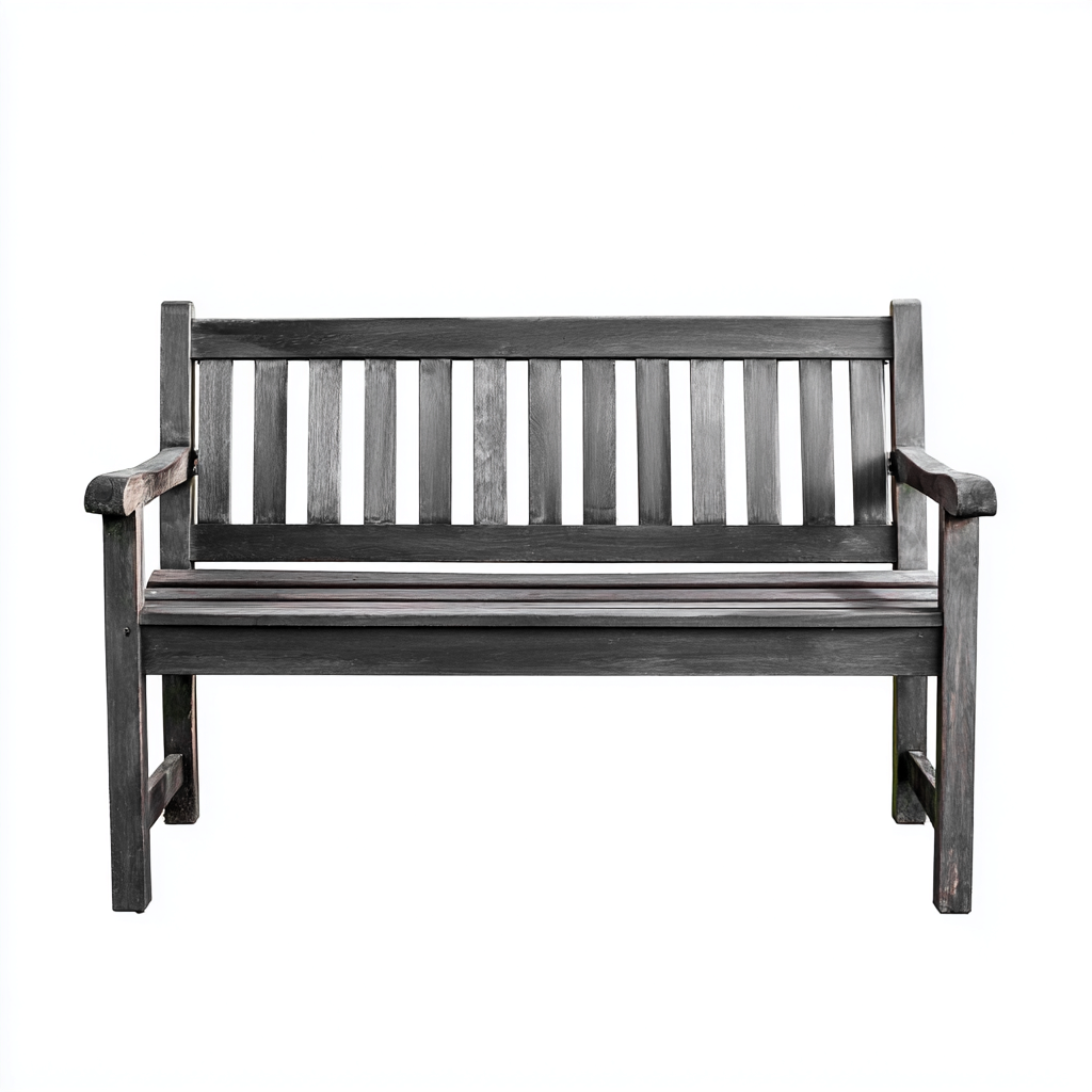 Panche da giardino legno 140x60x90 cm grigio scuro per esterno design classico-Abodeosa