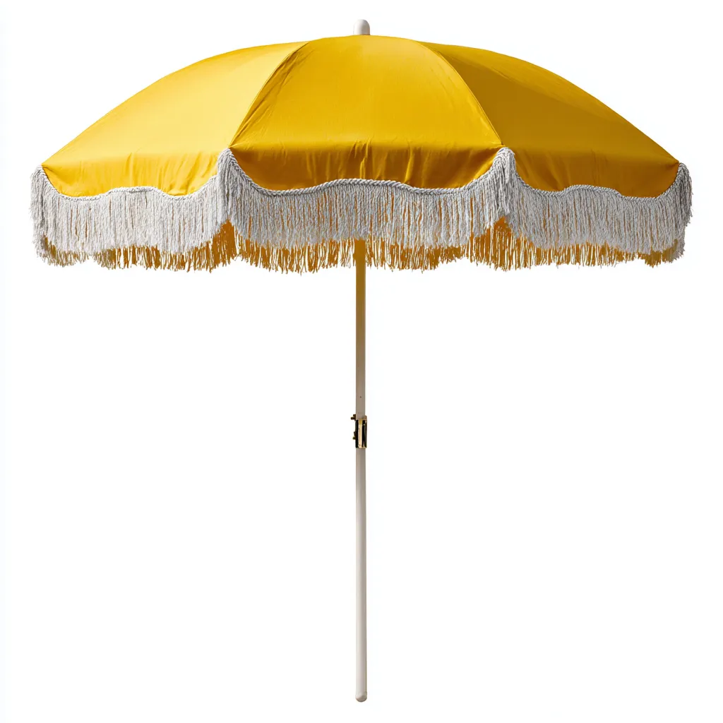 Ombrelloni da giardino tessuto 170x170x230 cm - giallo - design da esterno-Abodeosa