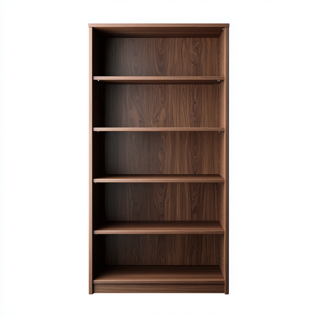 Libreria legno 80x30x190 cm - marrone - stile moderno-Abodeosa