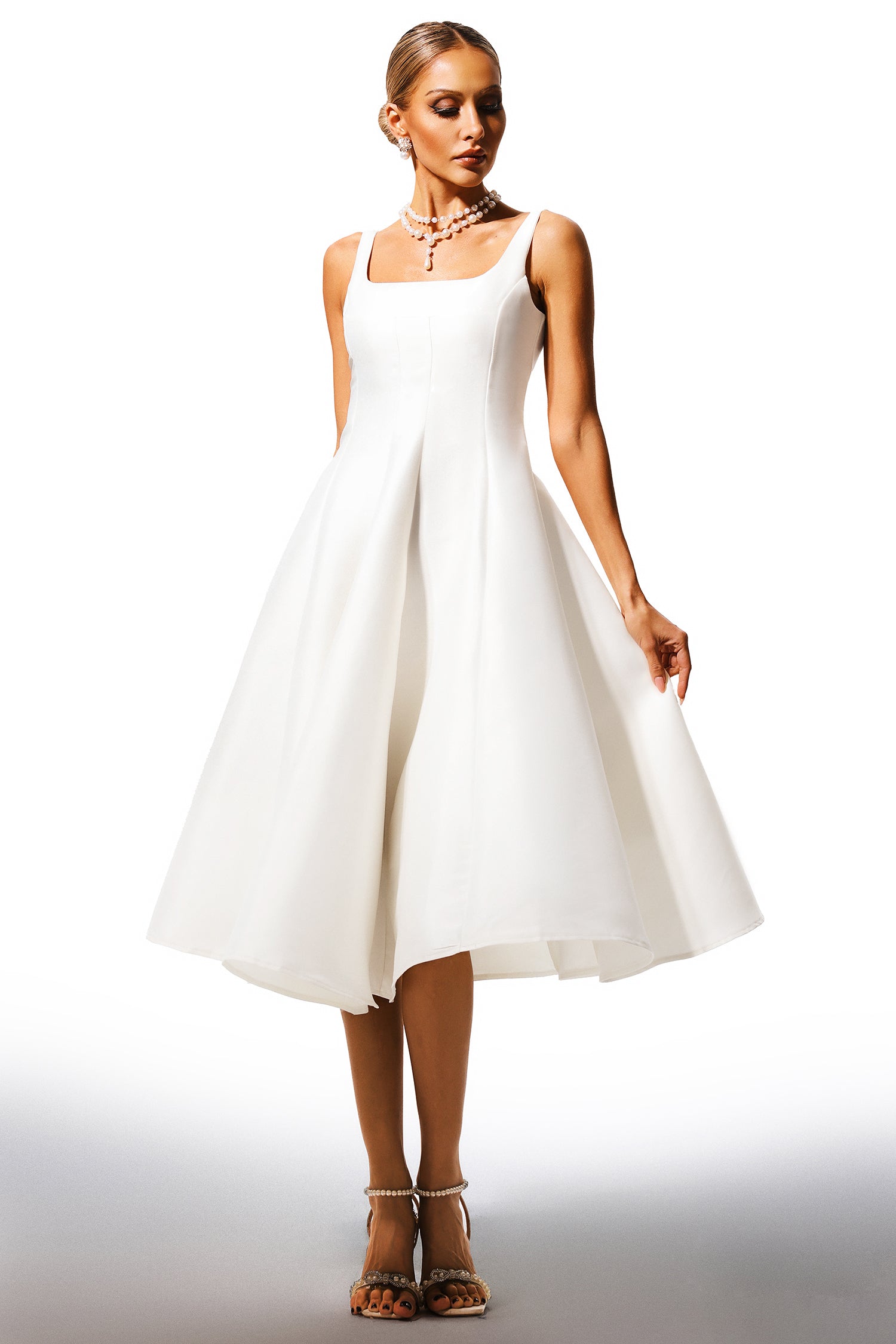 Susel Sleeveless Midi Dress