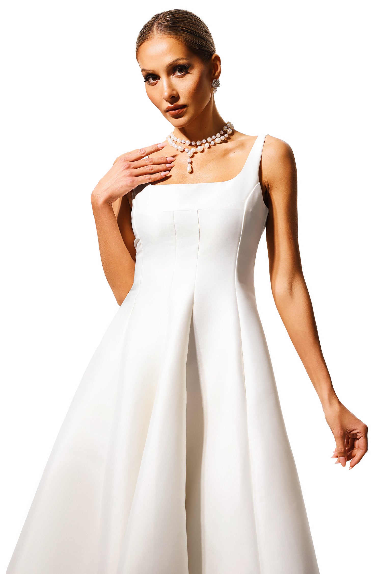 Susel Sleeveless Midi Dress