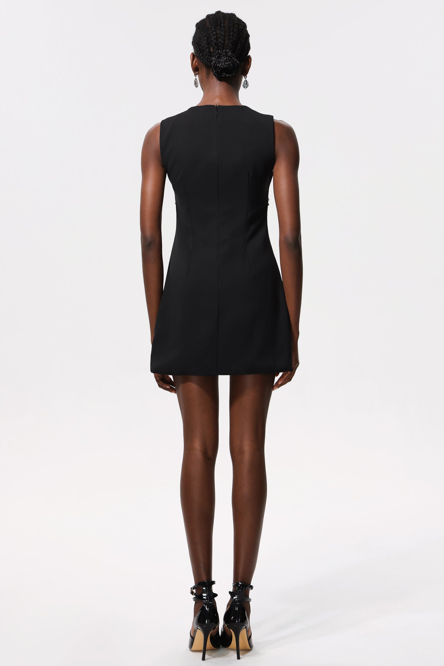 Hilvis Sequin Sleeveless Mini Dress