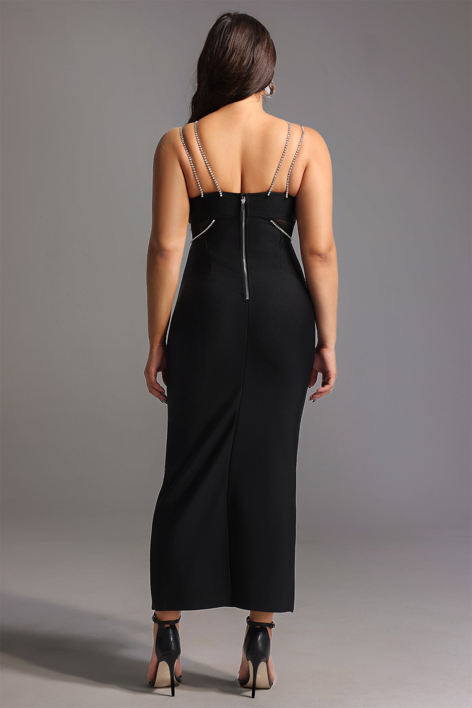 Sagia Diamond Maxi Bandage Dress