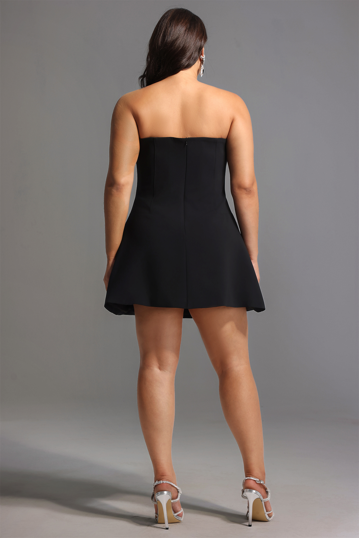 Mavis Strapless Diamond Mini Dress