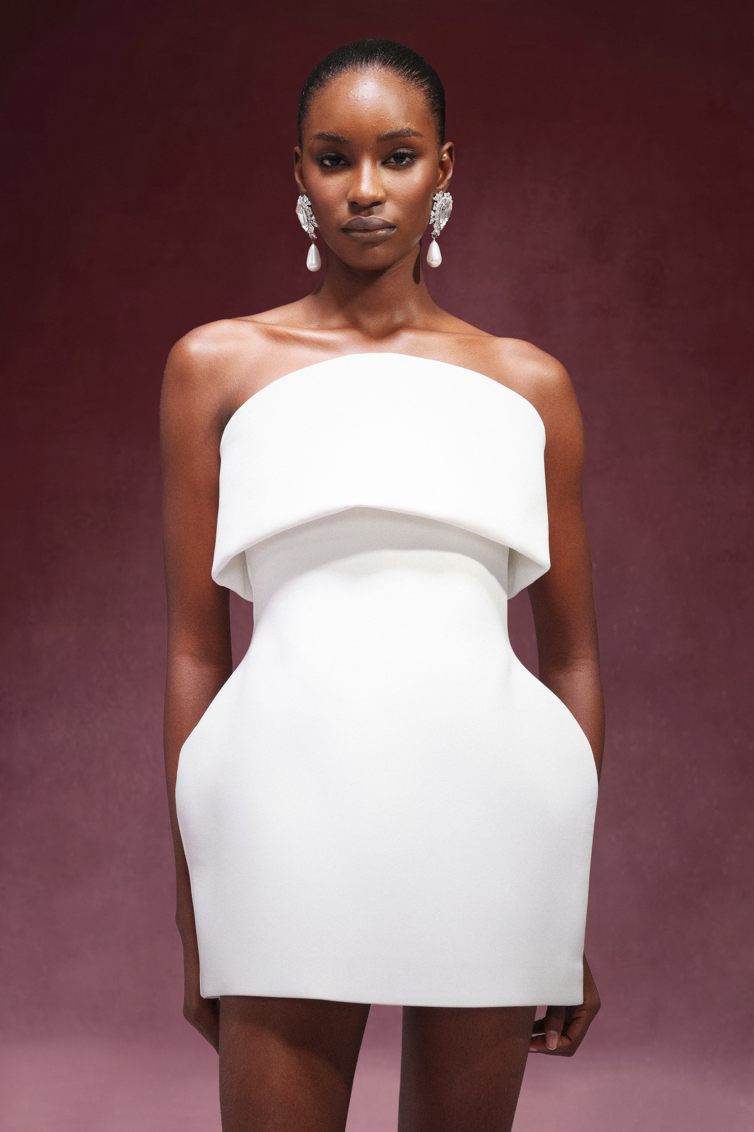 Juju Strapless Sleeveless Mini Dress