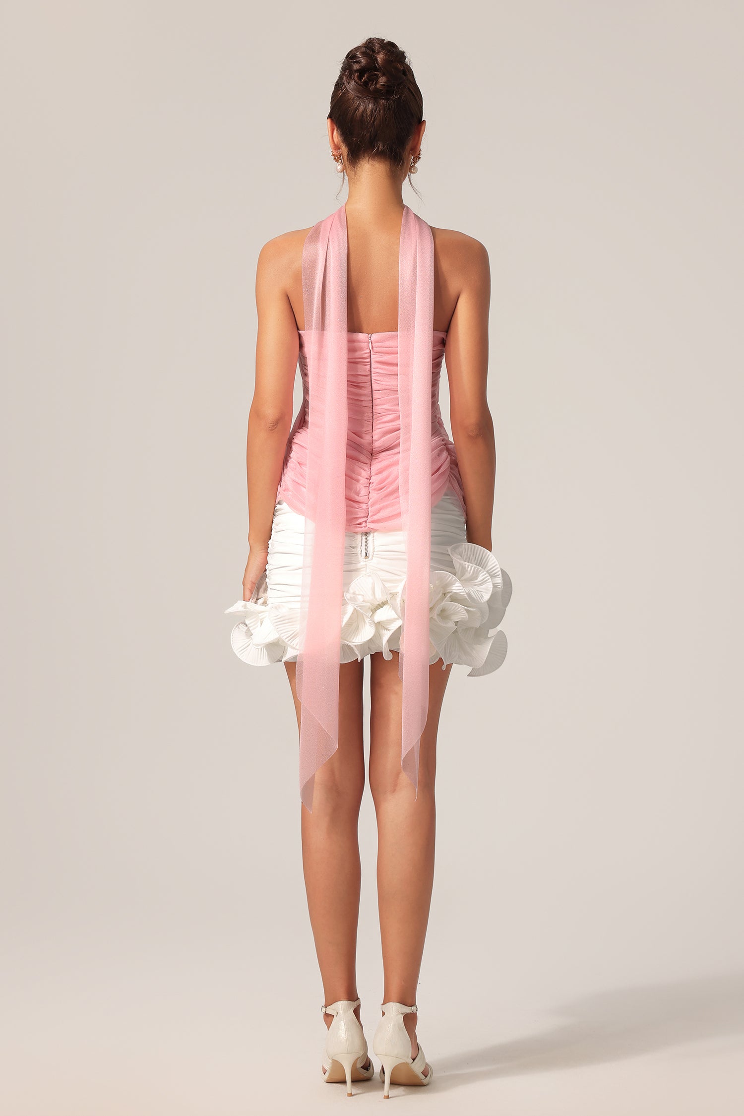 Demi Sleeveless Folds Top