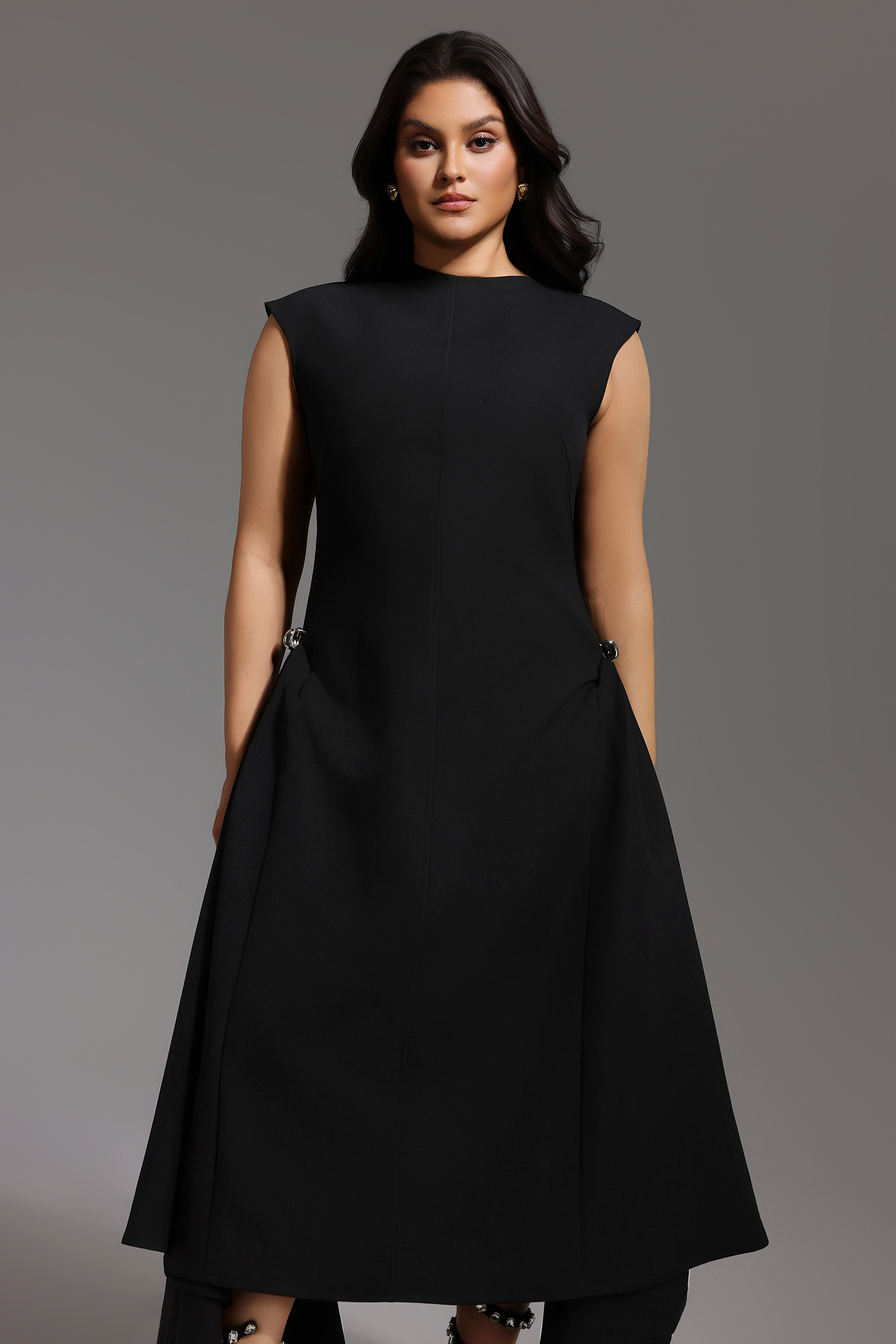 Paca Choker Sleeveless Maxi Dress