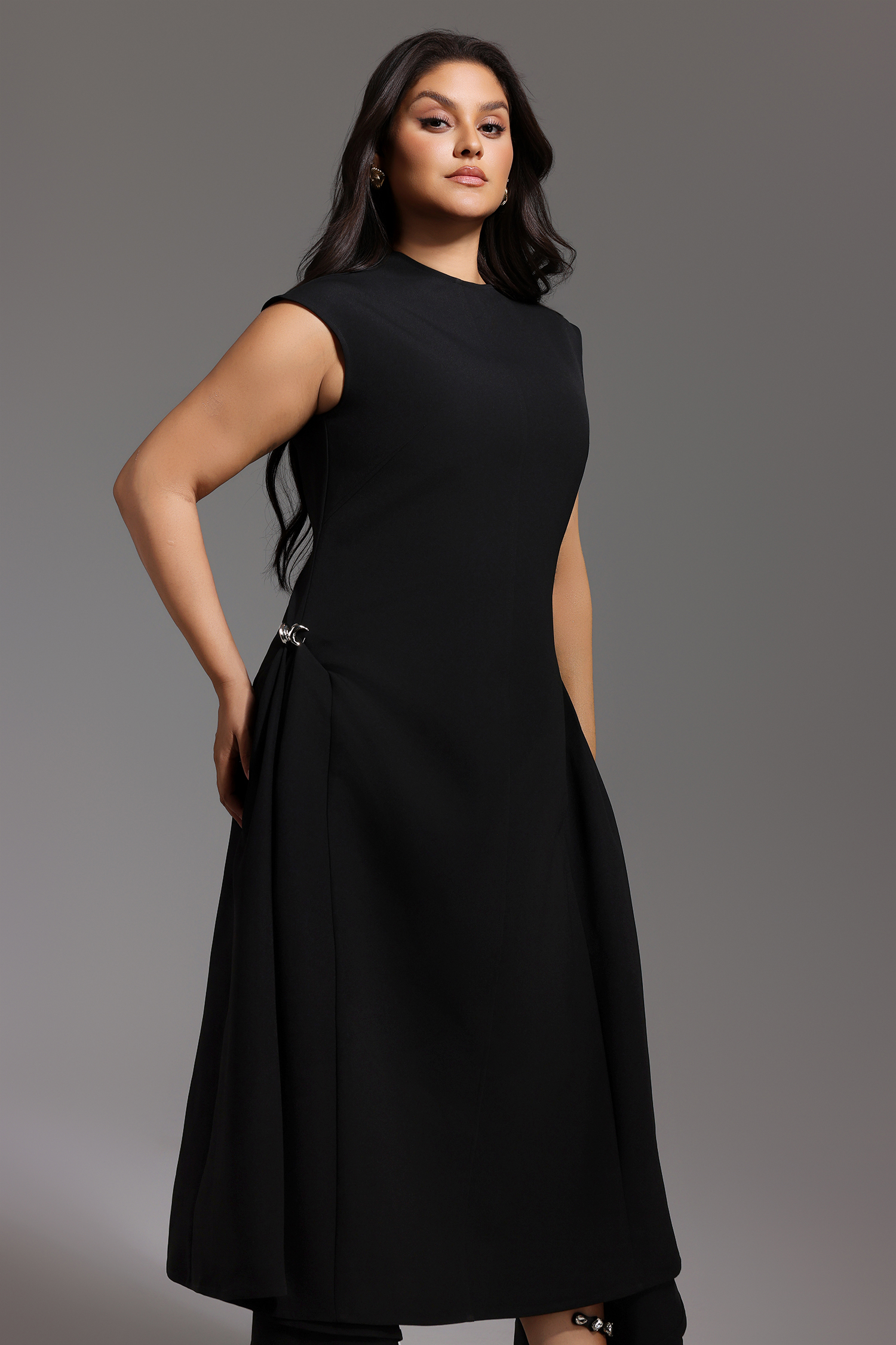 Paca Choker Sleeveless Maxi Dress
